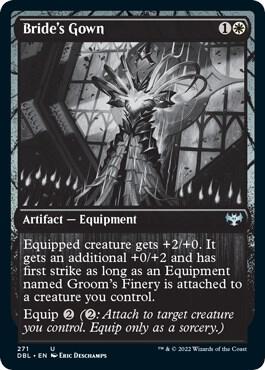 Bride's Gown 271 card from Innistrad: Double Feature