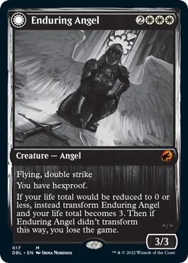 Enduring Angel 17 card from Innistrad: Double Feature