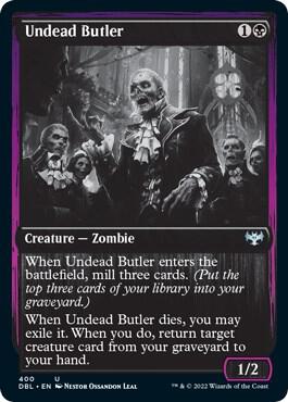Undead Butler 400 card from Innistrad: Double Feature