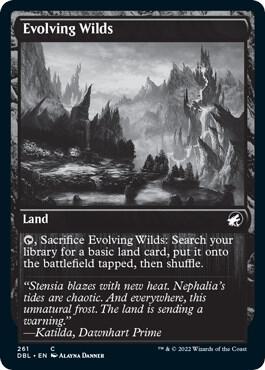 Evolving Wilds 261 card from Innistrad: Double Feature