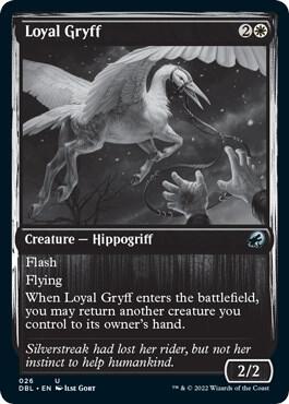 Loyal Gryff 26 card from Innistrad: Double Feature