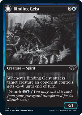 Binding Geist 315 card from Innistrad: Double Feature