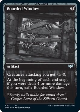 Boarded Window 520 card from Innistrad: Double Feature