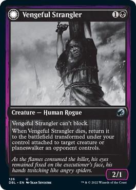 Vengeful Strangler 126 card from Innistrad: Double Feature