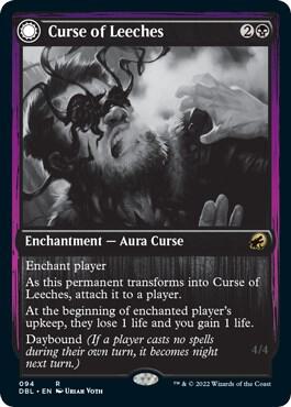 Curse of Leeches 94 card from Innistrad: Double Feature