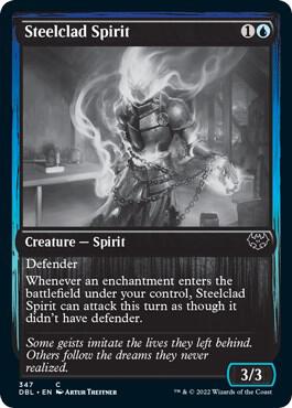 Steelclad Spirit 347 card from Innistrad: Double Feature
