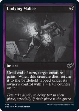 Undying Malice 401 card from Innistrad: Double Feature