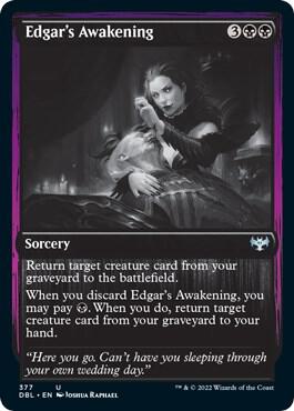 Edgar's Awakening 377 card from Innistrad: Double Feature