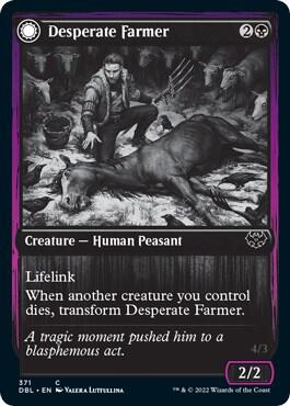 Desperate Farmer 371 card from Innistrad: Double Feature