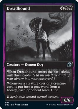 Dreadhound 97 card from Innistrad: Double Feature