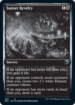 Sunset Revelry 38 card from Innistrad: Double Feature
