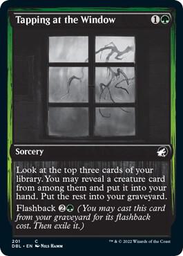 Tapping at the Window 201 card from Innistrad: Double Feature