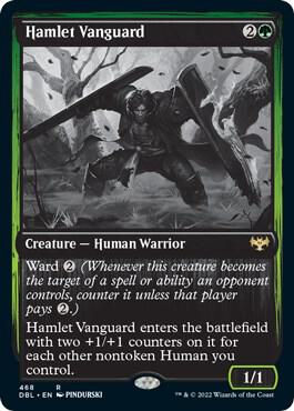 Hamlet Vanguard 468 card from Innistrad: Double Feature