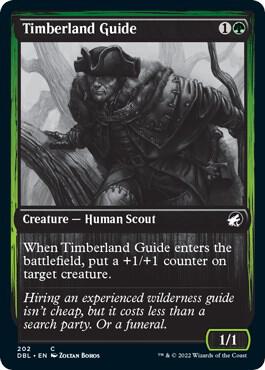 Timberland Guide 202 card from Innistrad: Double Feature