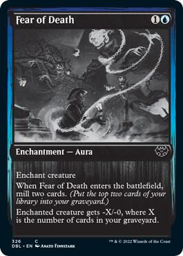 Fear of Death 326 card from Innistrad: Double Feature