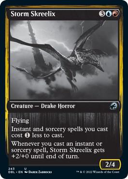 Storm Skreelix 243 card from Innistrad: Double Feature