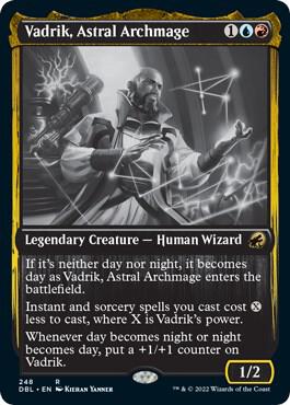 Vadrik, Astral Archmage 248 card from Innistrad: Double Feature