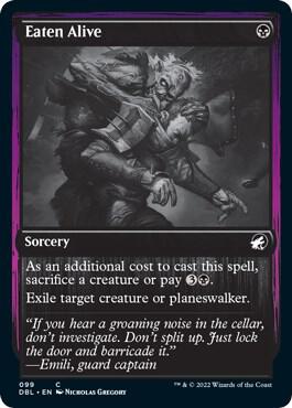 Eaten Alive 99 card from Innistrad: Double Feature