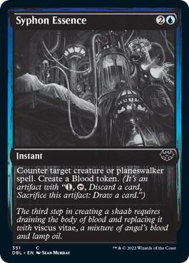 Syphon Essence 351 card from Innistrad: Double Feature