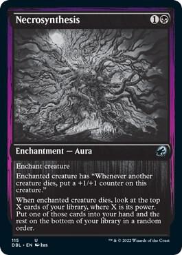 Necrosynthesis 115 card from Innistrad: Double Feature