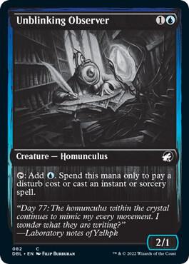 Unblinking Observer 82 card from Innistrad: Double Feature
