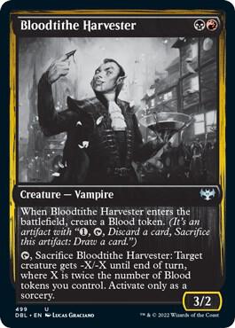 Bloodtithe Harvester 499 card from Innistrad: Double Feature