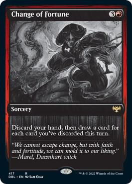 Change of Fortune 417 card from Innistrad: Double Feature