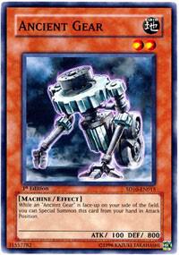 Ancient Gear SD10-EN015 card from Structure Deck: Machine Re-Volt
