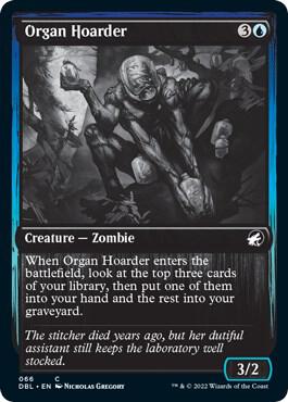 Organ Hoarder 66 card from Innistrad: Double Feature