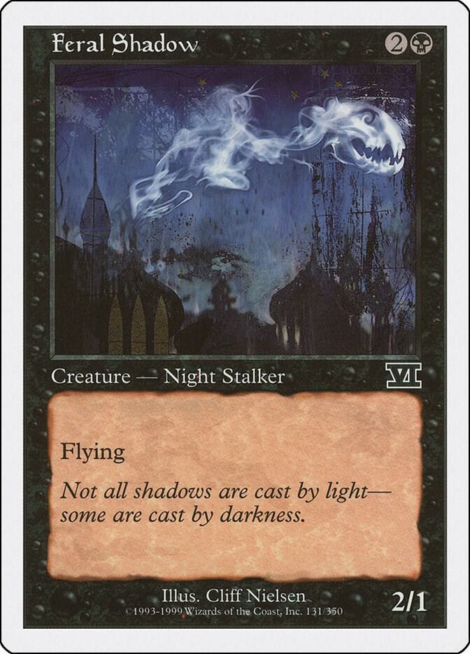 Feral Shadow 131 card from Classic Sixth Edition