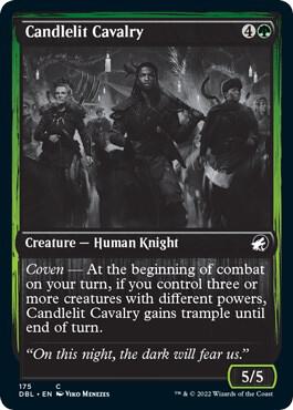 Candlelit Cavalry 175 card from Innistrad: Double Feature