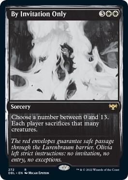 By Invitation Only 272 card from Innistrad: Double Feature