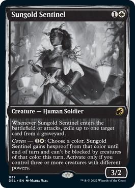 Sungold Sentinel 37 card from Innistrad: Double Feature