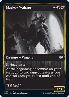 Markov Waltzer 509 card from Innistrad: Double Feature