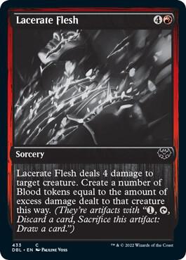 Lacerate Flesh 433 card from Innistrad: Double Feature