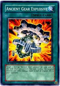Ancient Gear Explosive SD10-EN019 card from Structure Deck: Machine Re-Volt