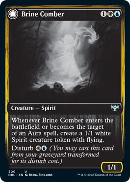 Brine Comber 500 card from Innistrad: Double Feature