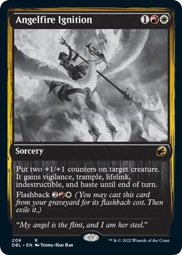 Angelfire Ignition 209 card from Innistrad: Double Feature