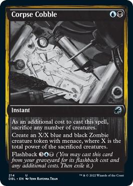 Corpse Cobble 214 card from Innistrad: Double Feature