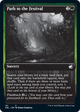 Path to the Festival 191 card from Innistrad: Double Feature