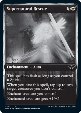 Supernatural Rescue 304 card from Innistrad: Double Feature
