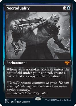 Necroduality 337 card from Innistrad: Double Feature
