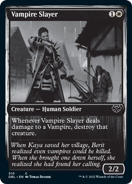 Vampire Slayer 310 card from Innistrad: Double Feature