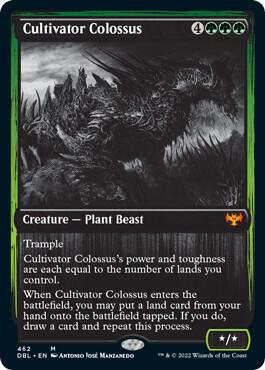 Cultivator Colossus 462 card from Innistrad: Double Feature