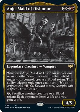 Anje, Maid of Dishonor 498 card from Innistrad: Double Feature