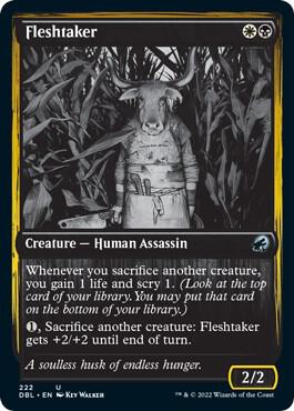 Fleshtaker 222 card from Innistrad: Double Feature