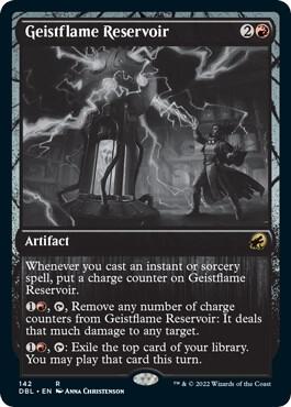 Geistflame Reservoir 142 card from Innistrad: Double Feature