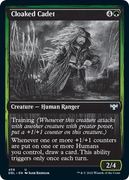 Cloaked Cadet 459 card from Innistrad: Double Feature