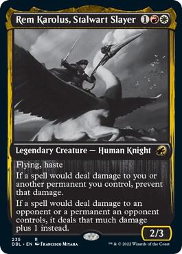 Rem Karolus, Stalwart Slayer 235 card from Innistrad: Double Feature