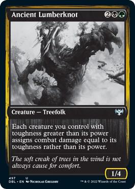 Ancient Lumberknot 497 card from Innistrad: Double Feature